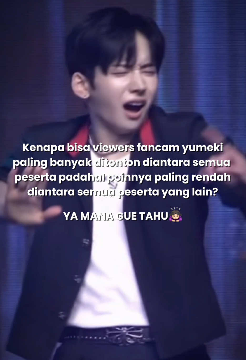 Yang sedang dipertanyakan di X, ya kan emang dari awal dia selalu paling banyak viewers fancamnya😝 #kpopers #boys2planet #boysplanet #yumeki #fyp 