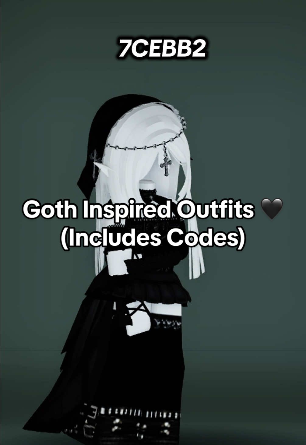 Goth inspired outfits with dresses 🗡️⛓️🖤  ───── ⋆⋅☆⋅⋆ ───── Like and follow for more ❤️ - - #roblox #robloxfyp #robloxoutfits #robloxedit #robloxavatarideas        