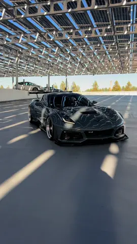 Silver surfer #widebody #corvette #vette #chevy