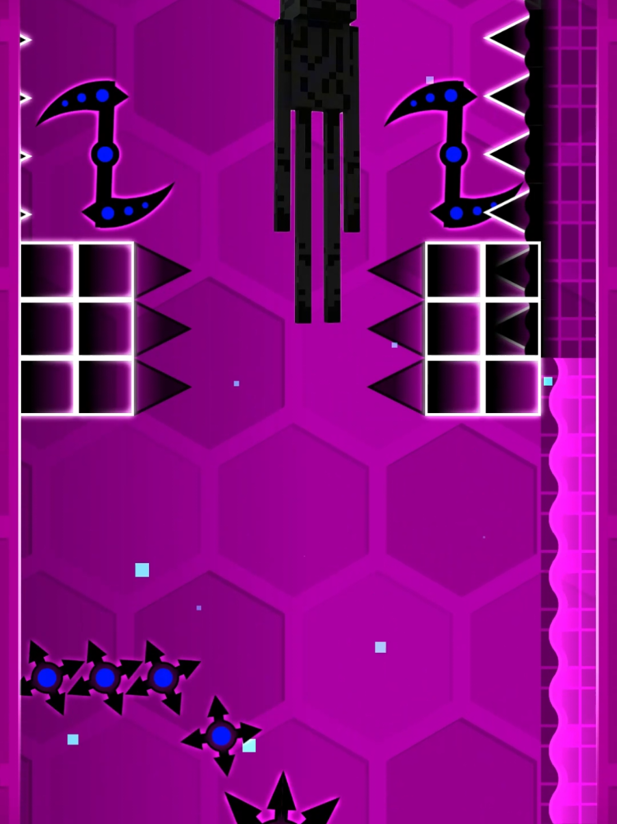 Minecraft drag to play is imposible #interactive #drag #Minecraft #geometrydash #mine 