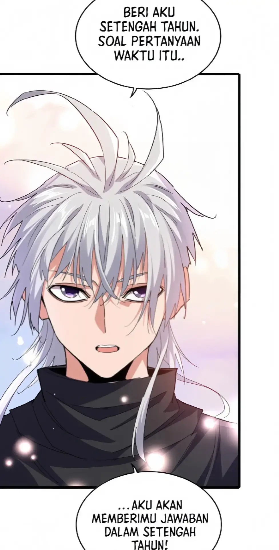 Mata Zhuo Fan berkaca-kaca, seolah mengingat perasaan itu. “Sekarang aku ingin menjawabmu sekali lagi. Di Kota Bunga Melayang, satu-satunya alasan aku ingin tinggal adalah menghabiskan hidupku di rumah bobrok itu. Karena di sana aku tinggal bersama orang yang tidak pernah ingin aku tinggalkan.” Mulut Chu Qingcheng bergetar lalu melebar dengan senyum memesona, “Apakah ini hanya kebohongan lain?” “Siapa tahu? Kau akan memiliki sisa hidupmu untuk melihat. Zhuo Fan tersenyum sambil membuka tangannya. “Apakah kamu bersedia menjalani hidupmu di sisi iblis ini, untuk memverifikasi jawaban ini?” Chu Qingcheng terkikik, “Iblis kurang ajar, aku akan mengawasimu seumur hidupku untuk melihat apakah kamu berbohong. Jika saya tahu Anda melakukannya, huh … ” 🙂‍↕️ sc:novelringan #magicemperor #manhua #romance #fyp 