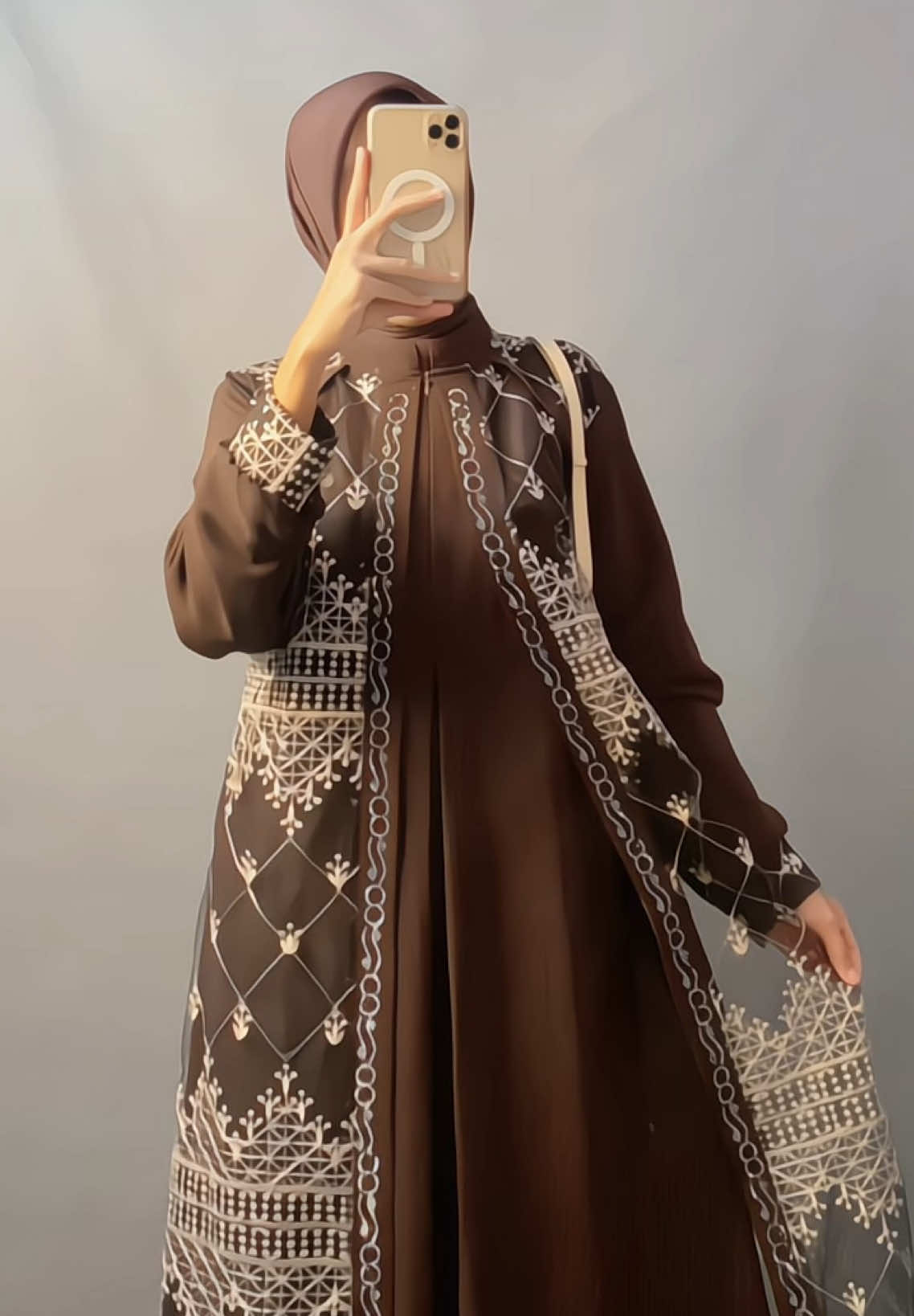 Demi apa dress semurah ini tapi cakep banget😍🤎 #dress #dressmurah #mahogany #fypage #foryou 