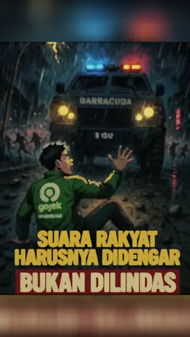 Dilindas bukan Terlindas. Dibunuh bukan Terbunuh. Rest In Peace Kawan 🥀🥀 #demo #dpr #acab #polisipembunuh 