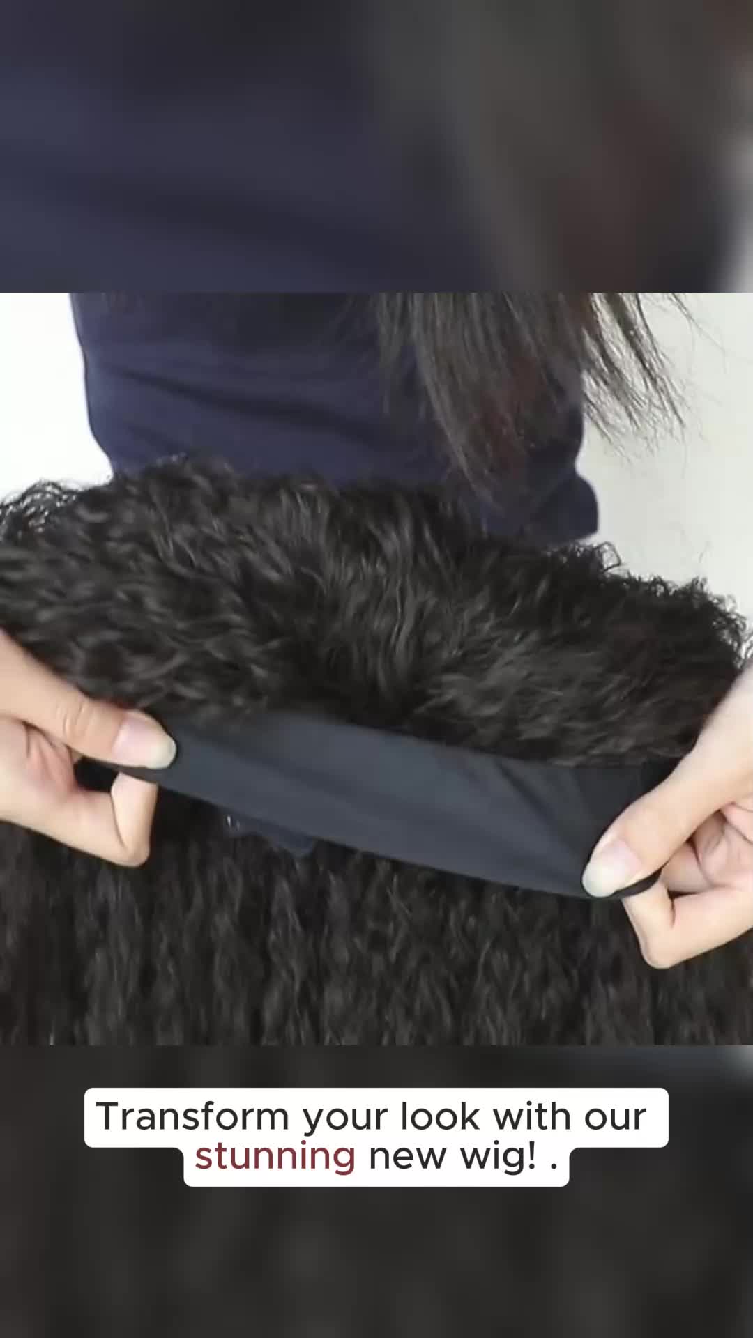 New style wig European and American Women's Headscarf Wig yaki Ice Silk Hairband Screw Curl Long Curly Hair Wig Headband Wig #wigs #customwigs #aliexpresswig #wigfashion #afrocurlywig #wigstore #humanhairwigsforblackwomen #wigproducts #stylingwigs #aliexpresshair
