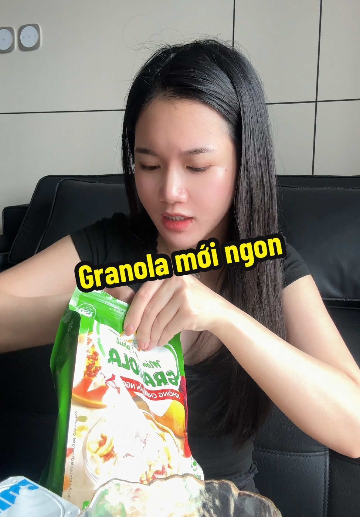 Granola mới ngon đỡ phải chuẩn bị bữa sáng cầu kỳ cho ce mình #reviewdoan #doanvat #ngucoc 