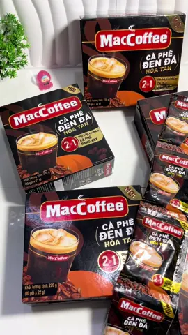 Combo 5 TẶNG 5 cà phê đen hoà tan #caphe #caphepho #caphedenhoatan #maccoffee 