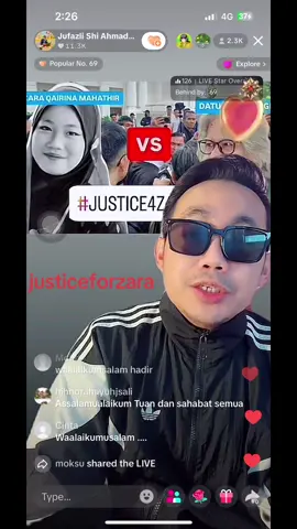 @Jufazli Shi Ahmad 2.0  harapan rakyat sabah justiceforzara #FYP