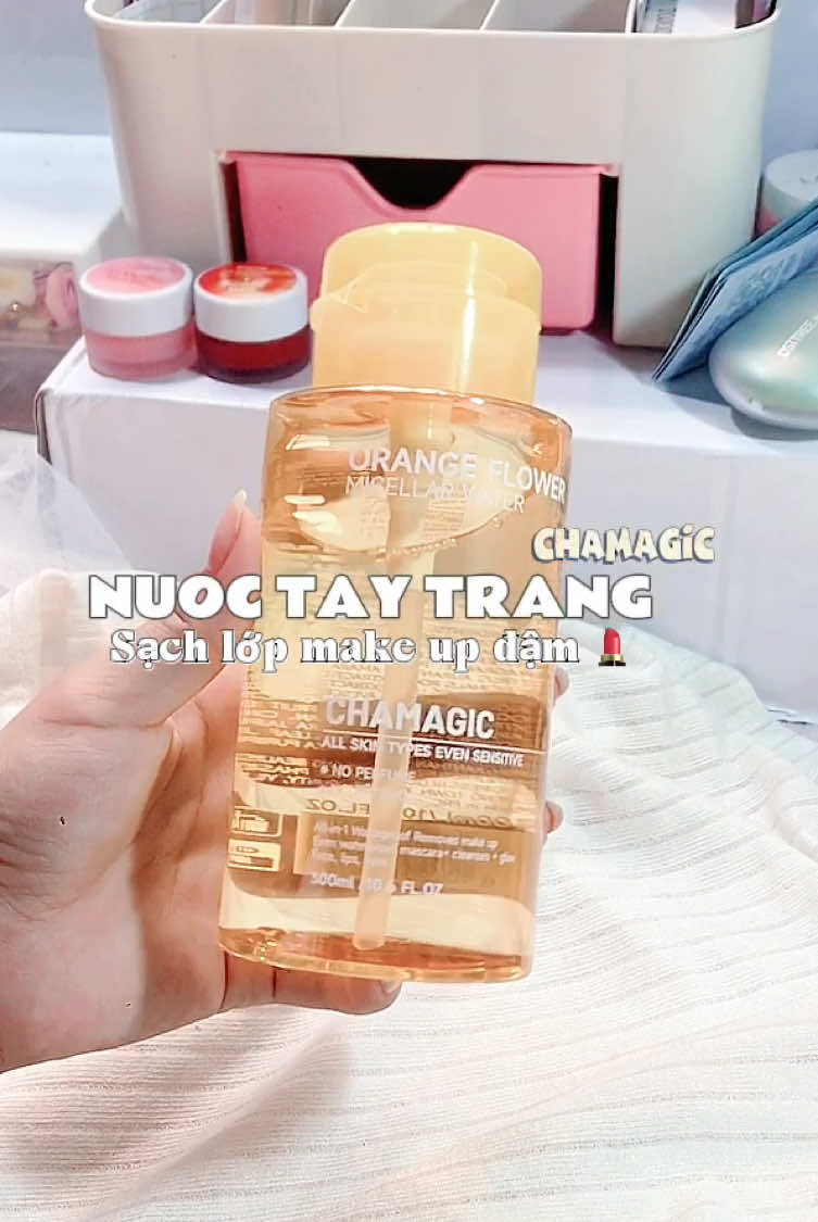 NUOC TAY TRANG chamagic 🍊🍊#chamagic #skincareroutine #skincaretips #chamsocda 