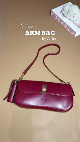 Pertama kali punya tas warna maroon dan ternyata warnanya secakepp ini woy😭😍❤️ #verite #dariperempuanindonesia #fypage 