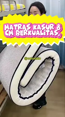 Tidur nyenyak, badan segar tiap pagi ✨ Dengan Matras Kasur 8cm Berkualitas, nyaman & empuknya bikin betah rebahan 💖 ✅ Tebal 8cm, empuk & tahan lama ✅ Bisa dipakai di lantai atau ranjang ✅ Pilihan ukuran lengkap: 90x200, 120x200, 160x200, 180x200 cm ✅ Praktis & cocok untuk kamar minimalis, kos, atau rumah Nggak perlu mahal untuk dapat tidur berkualitas 😍 👉 Cek promonya sekarang  -- #KasurNyaman #MatrasBusa #MatrasLatex #KasurLantai #MatrasTidur     