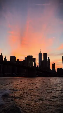 last 8pm sunset of 2025 - 8/10 #nyc 