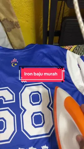 Senang guna iron ni sbb jimat masa dan boleh setting ikut material baju nak iron #ironbaju #ironboard #ironmurah 