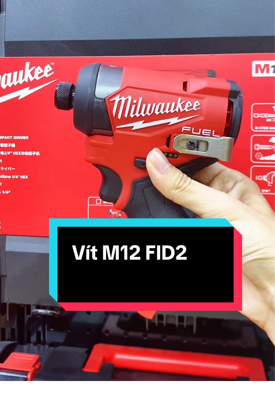 M12 FID2 Milwaukee, Anh em đánh giá như thế nào? #binhdinhtools #chuyenvit #milwaukee 