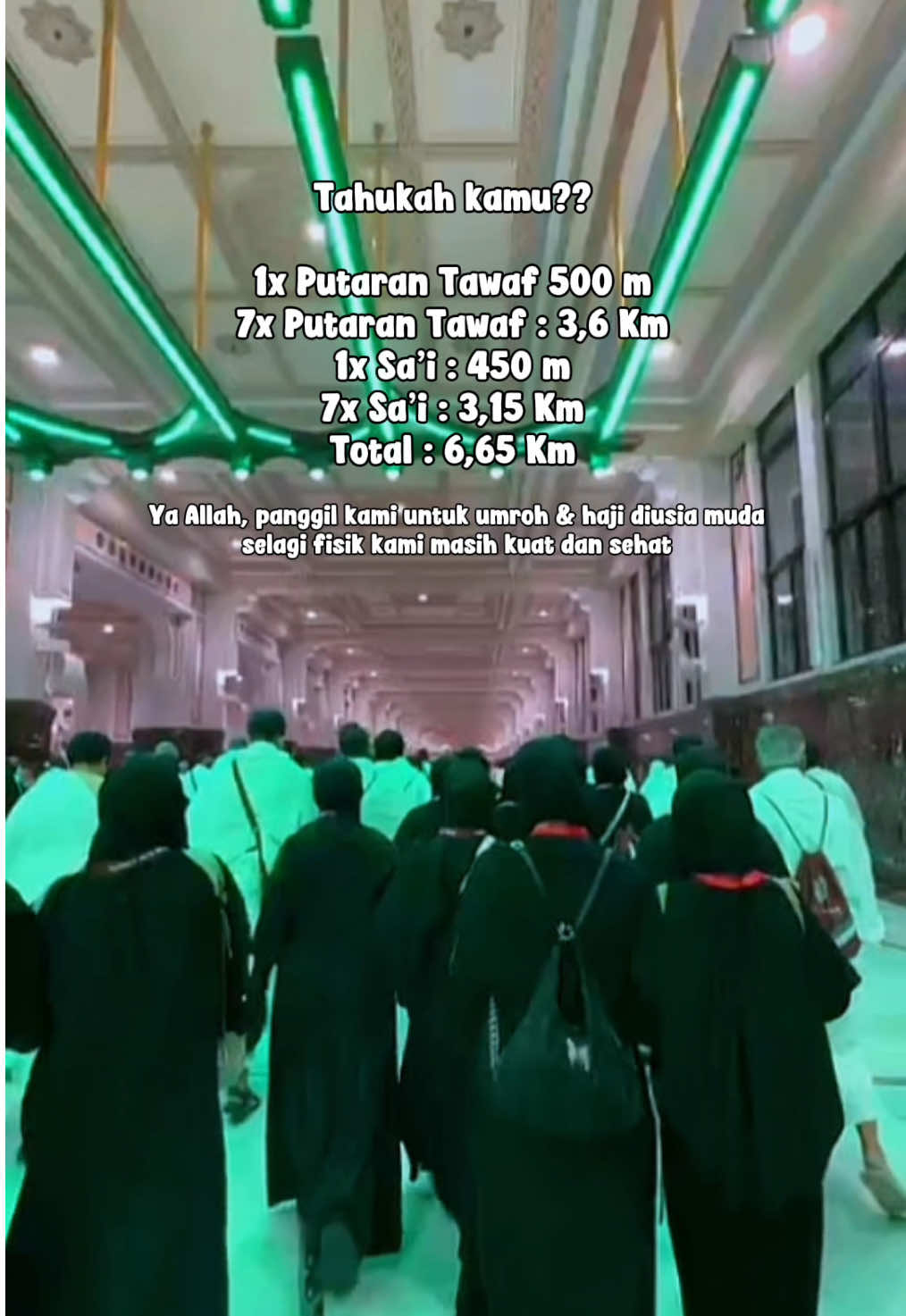 Ya Allah, panggil kami untuk umroh & haji diusia muda bersama orang-orang yg kami sayang. Dan dalam sebaik-baiknya keadaan🕋✨ #umrohhaji #umrohhajiplus #safamarwah🕋❤ #tawaf #intanrahadi 