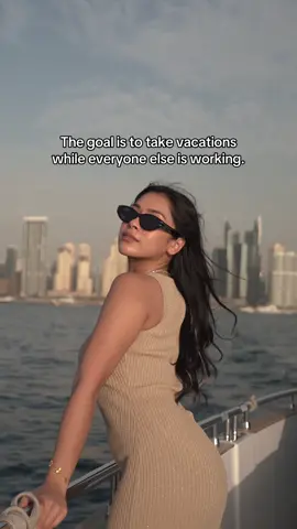 The goal : Vacations while others work😎 #fyp #motivation #travel 