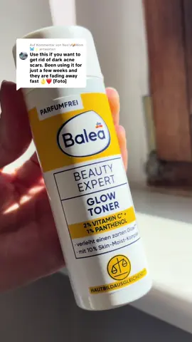 Antwort auf @Neo's🐶Mom🦋✨️  #balea #glowtoner #vitamincserum #vitaminac #skincare 