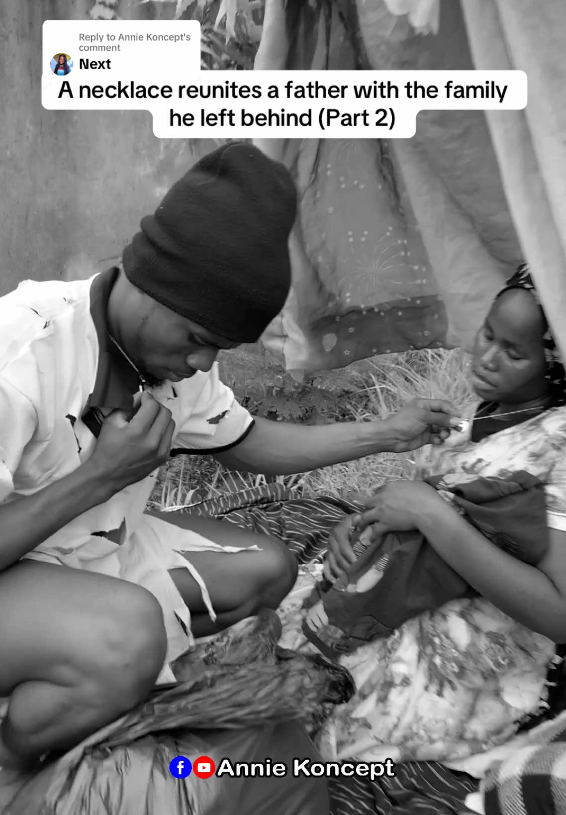 Replying to @Annie Koncept  A necklace reunites a father with the family he left behind (Part 2) #AnnieKoncept #HelpHomeless #shortfilms #homeless #richman #helpingothers #motivational #inspiring #inspirationalstories #educatingstory 