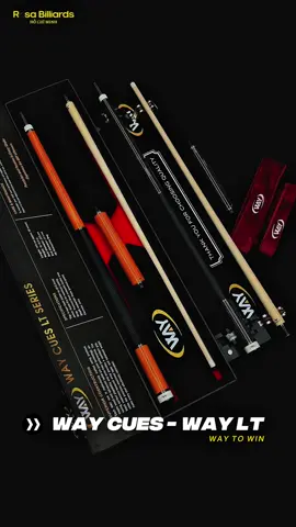 💫WAY CUES - WAY LT💫  🔥Giá tốt tận shop chỉ từ 5mx - Full box + nối gỗ ghép Thông số kỹ thuật - WAY LT * Công nghệ ngọn: Lõi rỗng giảm văng, giảm bạt, mang đến cú đánh mượt và chính xác. * Chuôi: Ghép 120 mảnh giúp truyền lực đều, tối ưu hóa và độ ổn định. * Đầu tẩy: Way Black Ice * Size ngọn: Ø12.5 mm  * Ren: Radial  * Phíp: Juma – loại phíp cao cấp, bền bỉ theo thời gian. * Trọng lượng: 18 – 19.5oz – có thể tùy chỉnh. * Tay cầm: Da dập vân Cá Mập –  cầm nắm chắc chắn. 🌟ALL NEW 100%  🛒 Múc bang ib sốp, các tình iu quan tâm ib sốp tư vấn và kèm nhiều phần quà hấp sờ dẫn 👌#rosabilliardhcm #xuhuongtiktok #xuhuong #waycues #w3pro 
