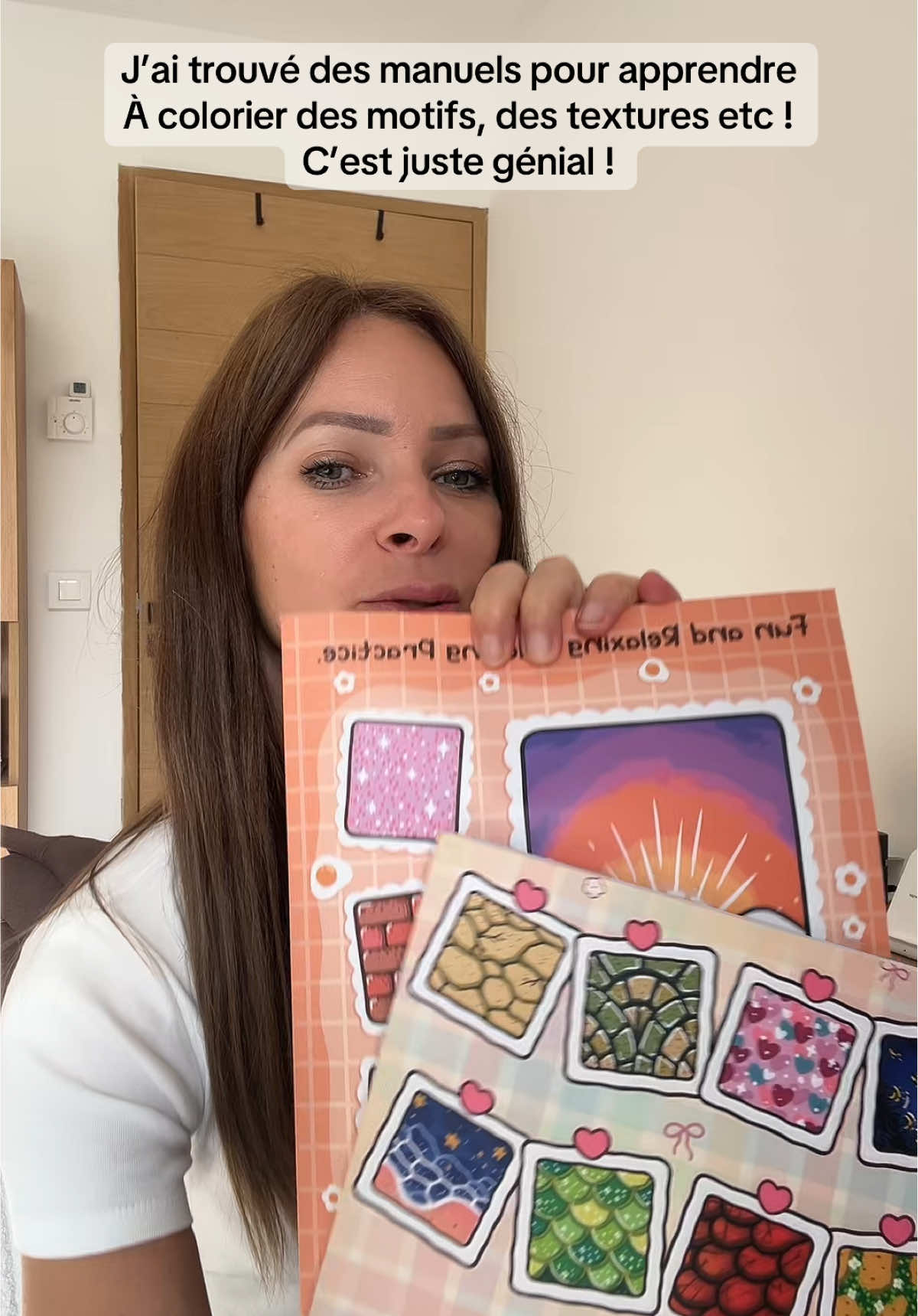 Livres de coloriage avec tutoriel pour apprendre à colorier des textures !  #tiktokshopfrance #offrespourtoi #coloriage #coloaddict #coloriages 