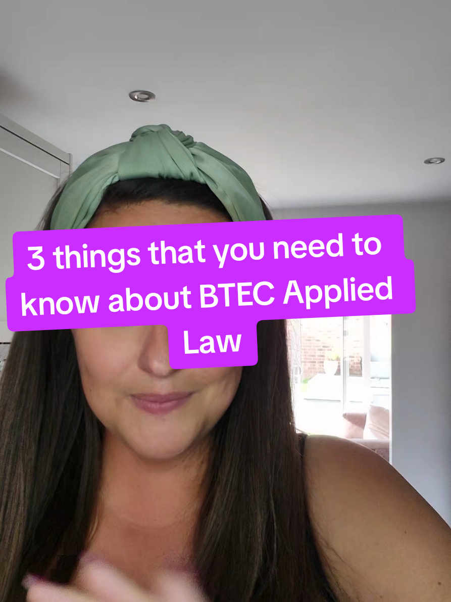 3 things that you need to know about BTEC Applied Law #teachlaw #bteclaw #appliedlaw #btecappliedlaw #vocational 