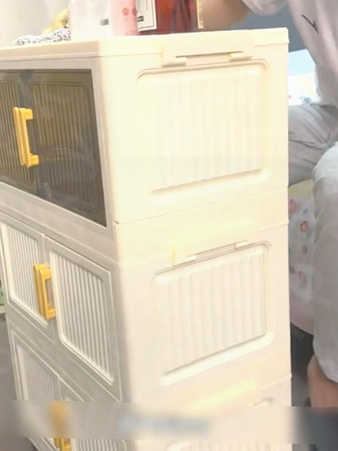 Bí quyết sắp xếp gọn gàng với tủ nhựa gấp gọn đa năng#muado #tugapgon #creatortiemnang #tuquanaotreem #vulanbaohieu