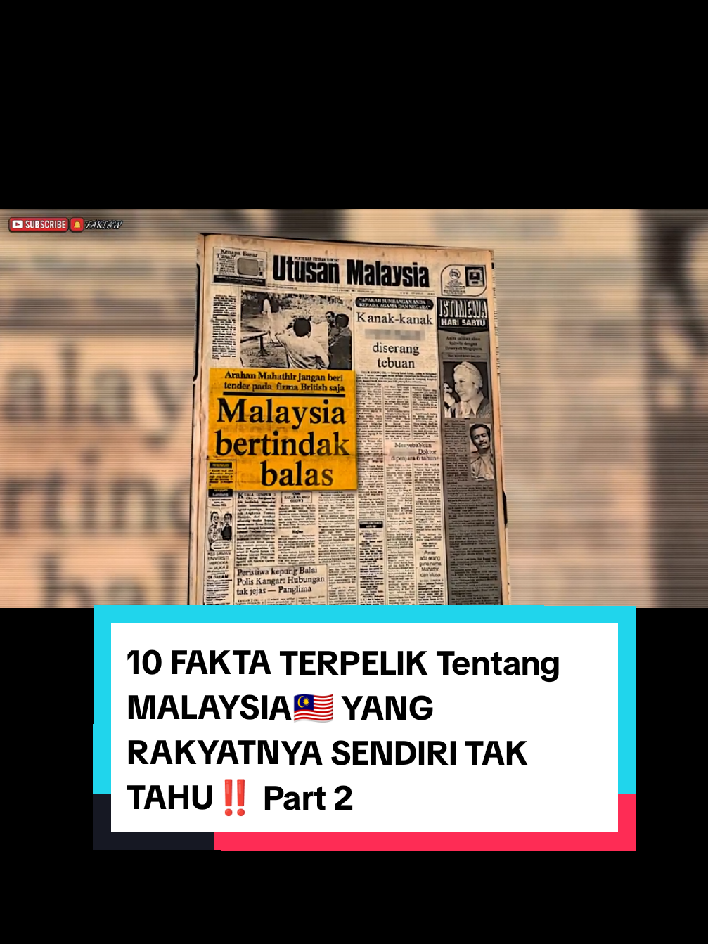 10 FAKTA TERPELIK Tentang MALAYSIA🇲🇾 YANG RAKYATNYA SENDIRI TAK TAHU‼️ Part 2 #fakta #malaysia #misteri #sejarah #fyp 