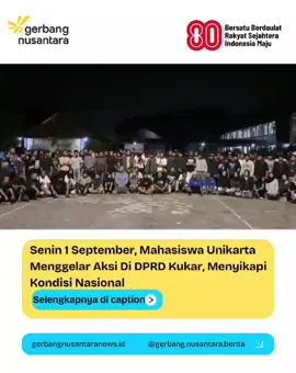 Bem Unikarta beserta mahasiswanya akan melakukan aksi pada 1 September 2025, di kantor DPRD Kukar, Aksi ini juga mengundang seluruh elemen masyarakat yang merasa prihatin dengan kondisi saat ini. #gerbangnusantarakukar #fyp 