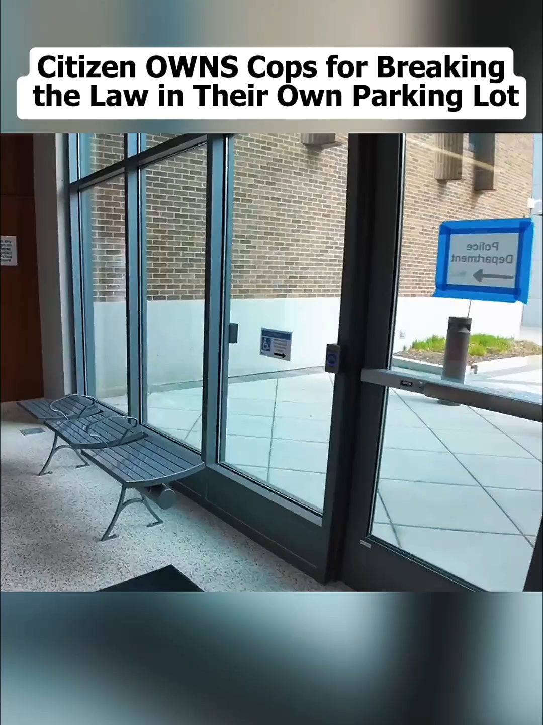 Citizen OWNS Cops for Breaking the Law in Their Own Parking Lot#copsusa🚔🇺🇸 #auditcops #auditingamerica