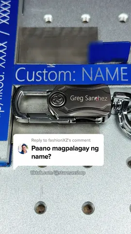 Ang dali lang magpagawa ng keychain spinner na ito! 3-in-1 Keychain Spinner with Customized Name #keychain #keychainspinner #keychainwithname #customizedname #giftforhim  
