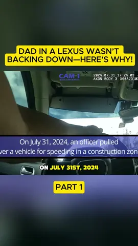 Dad in a Lexus Wasn’t Backing Down—Here’s Why!#cops #bodycamcops 