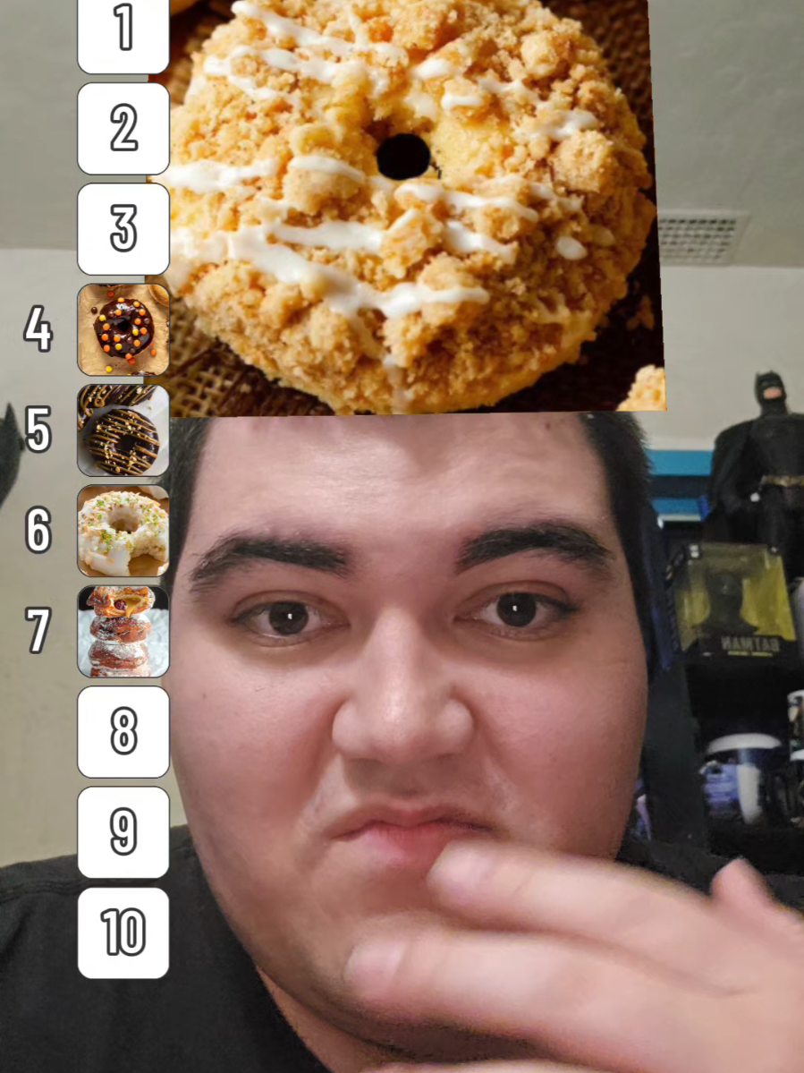 Donuts ranked. #tiktok #fyp #foryoupage #xcyzbca #fypシ 