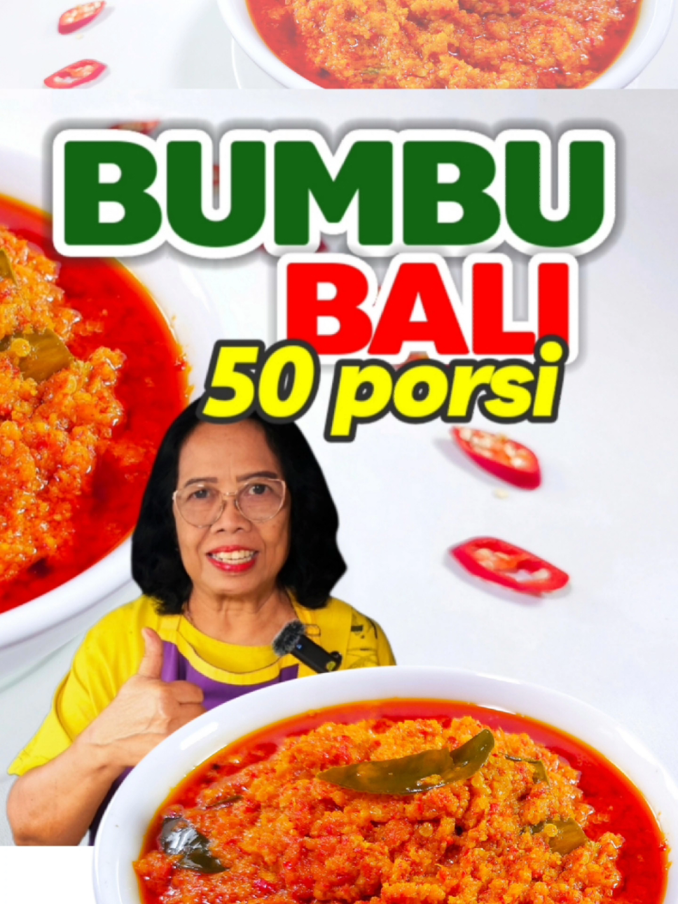[[ MONGGO DI SAVE DULU  ]] Sekali buat bisa untuk 50 porsi.. Bumbu bali 50porsi. Serbaguna bisa untuk ayam daging tahu tempe juga bisa.. Hemat waktu rasanya konsisten enak banget awet berbulan bulan 🫰🫰 #bumbubali #masakbesar #bumbumasak #bumbuinstan #dapurcantikchannel  Rahasia masak bisa konsisten rasanya selalu enak.. setiap bahan ditimbang satu persatu dengan presisi menggunakan GOTO WALTER dari @gotoliving  Minimalis tepat dan akurat dengan satuan ukur oz, lb dan gram .Kapasitas menimbang hingga 5kilo  👍 RESEP BUMBU BALI 50 PORSI - 10lbr daun jeruk purut - 2sdm garam - 2sdm gula pasir - 2sdm kaldu jamur - 20gr asem jawa - 3sdt merica bubuk Bumbu Yang Dihaluskan - 500gr bawang merah - 200gr bawang putih - 500gr cabe merah besar - 30gr jahe - 10btr kemiri sangrai Happy Cooking  Dapur Cantik Channel
