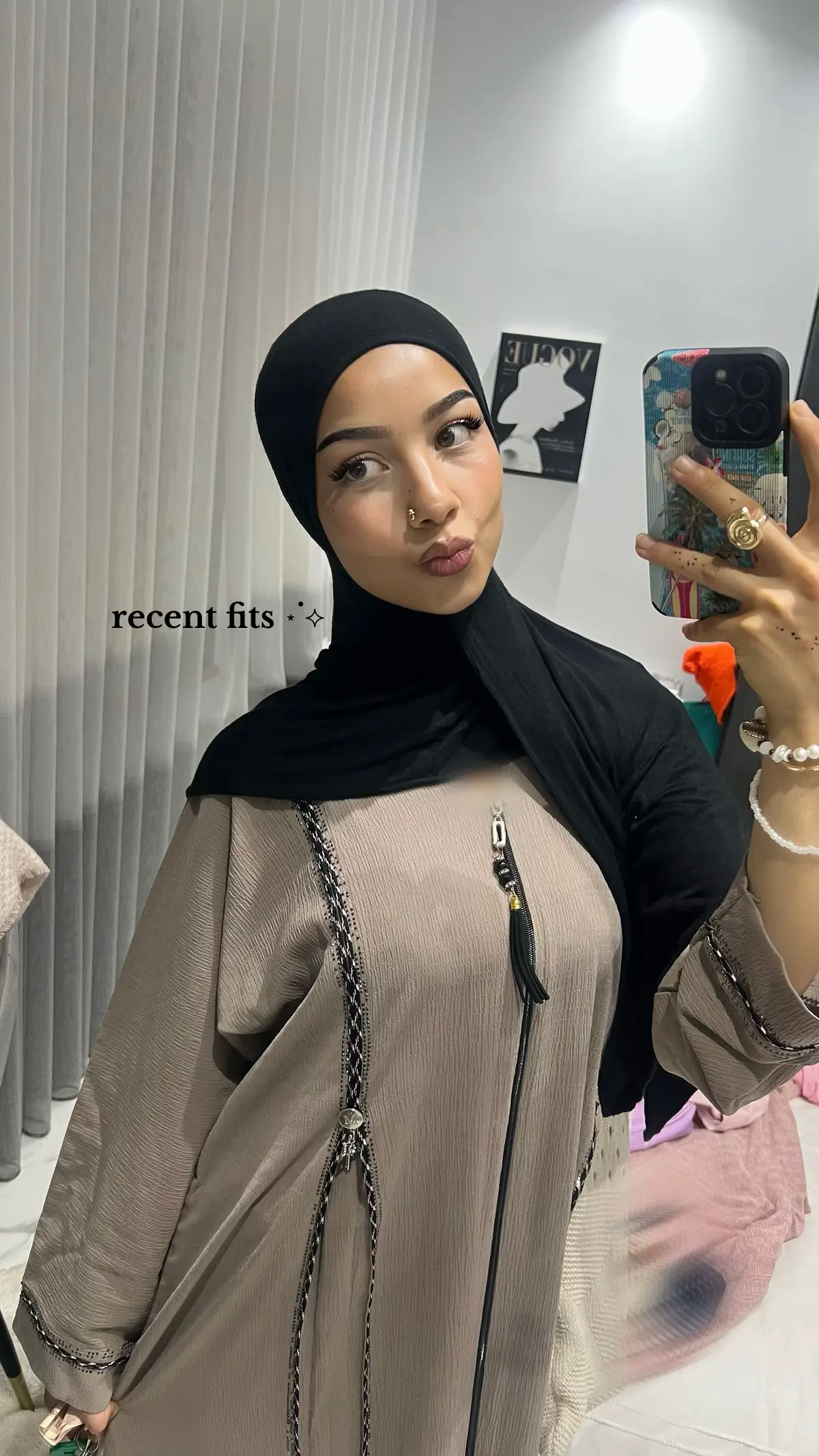 black hijab sara? no way #OOTD #modestfashion 