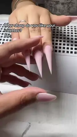 Sharp enough.🫢#fyppppppppppppppppppppppp #nails #sharpnails #longnailscheck #mywork 