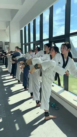 좋은 뷰 좋은 발차기 조합🌞🫶🏻🦶🏻 #태권도 #발차기 #tstkd #kick 