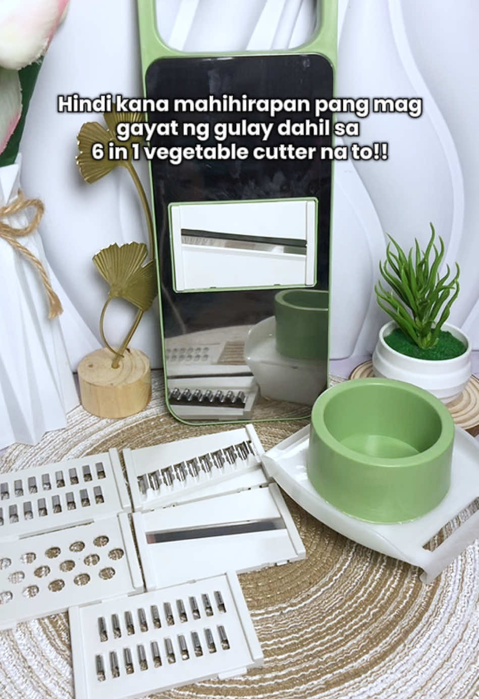 No hassle na talaga sa 6 in 1 vegetable cutter na to! #vegetablecutter #6in1 #cheesegrater #stainlesssteel #kitchencutter 