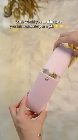 Valentine’s Secret: Love On Their Wrist 💘#watchband #gym #Loveyourboobs #meaningfulgifts #tiktokshop 