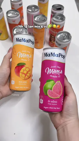 vừa ngon vừa giải khát nè #mamapop #kombucha #giaikhat #nuoctraicay #tanuy 