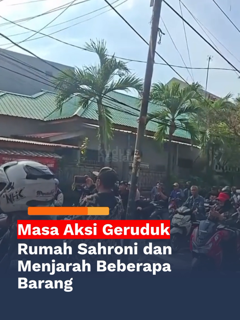 geruduk rumah sahroni, warga zarah barang benda di rumahnya  #fyp #fypage #viral #fypviralシ #kudusnesia 