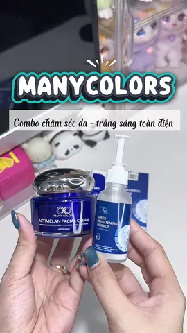 Nếu bà nào muốn da tr.ắng sáng, mịn mướt thì không nên bỏ qua em combo này 😛#miariviu #manycolors #trangda #kemfacenam #kemfacetrangda 