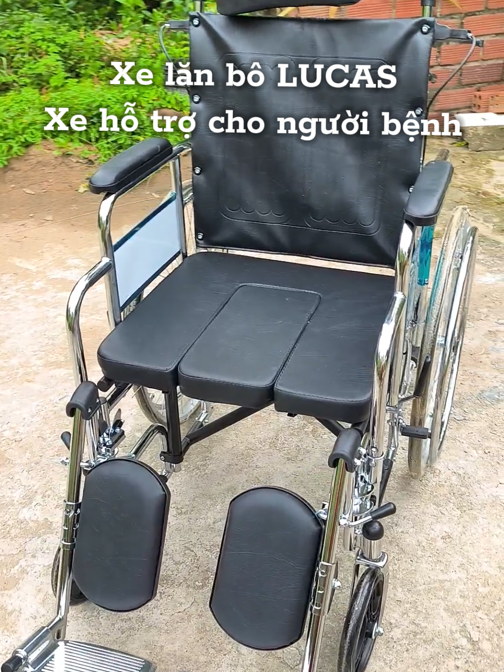 Một chiếc xe lăn đa năng không chỉ hỗ trợ người bệnh di chuyển mà còn góp phần cải thiện sức khoẻ và tinh thần của người bệnh. #xelan #lucass 
