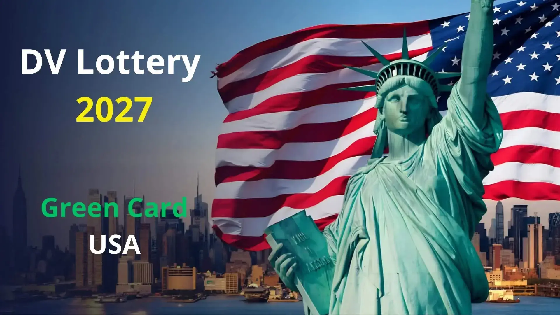 ***  Loterie DV-2027 : Prépare-toi dès maintenant  *** 🇺🇸 Bonjour à toi, futur(e) résident(e) des États-Unis ! Chaque année, les États-Unis offrent, via un tirage au sort, environ 50 000 visas de résidence permanente “Green Card” à des candidats du monde entier.  🔹  La participation à ce programme est accessible à toute personne d’un pays éligible (la majorité des pays du monde) et ayant complété 12 années d’études = BAC de l'enseignement secondaire. 👉  Pour DV-2027, les inscriptions auront lieu entre début octobre et début novembre 2025 (les dates précises seront annoncées prochainement). Autrement dit, c’est déjà proche !    1️⃣  Comment s’inscrire ? En ligne via le site du Département d’État des États-Unis. 🔗  Lien officiel : https://dvprogram.state.gov/ 2️⃣  Qu’est-ce qu’il faut pour s'inscrire ? -   Tes informations personnelles et celles des membres de ta famille (conjoint et enfants), ton parcours scolaire, ton adresse e-mail, etc. -   Les photos numériques conformes pour toi et chaque membre de la famille. 3️⃣  Quels documents sont requis pour l’inscription ? Aucun document physique au moment de l'inscription. Il suffit de remplir le formulaire électronique sur le site officiel. 4️⃣  Combien cela coûte-t-il ?   Inscription gratuite, uniquement sur le site officiel du Département d’État. ⚠️  Attention aux sites ou intermédiaires qui demandent de l’argent ! 5️⃣  Quel type de photo est requis ?  Les critères de la photo sont : •   Format carré (1:1) : 600 x 600 px minimum, 1200 x 1200 px maximum •   Format JPEG/JPG, taille max 240 Ko •   Fond clair et uni (blanc ou crème) •   Visage centré, expression neutre (pas de sourire, bouche fermée, yeux ouverts) •   Pas de lunettes ni accessoires (sauf raisons médicales ou religieuses) •   Photo récente (moins de 6 mois) 👉  Le but est d'avoir une photo standardisée et biométrique, comme pour un passeport. Toute expression faciale peut entraîner le rejet automatique de la candidature. 6️⃣  Quoi faire après l’inscription ? ⏳   Tu vérifies les résultats sur le site officiel. Ils apparaissent généralement 6 mois après (vers mai 2026 pour DV-2027). 🔹  Si tu es sélectionné, voici ton parcours : •    tu remplis le formulaire DS-260 (en ligne) •    Tu passes l’examen médical (chez un médecin agréé) •    Tu payes les frais de visa •    Tu passes l’entretien consulaire. Si tu es accepté  →  Tu reçois un visa  d’immigrant •    Tu entres aux États-Unis  →  ton statut de résident permanent est activé •    Tu reçois ta 