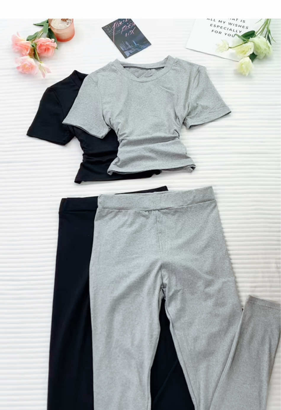 It fits, the material is comfortable, and I can't wait to wear it out!💕 #dealsforyoudays #2pieceset#leisure#tshirt#matchingset    