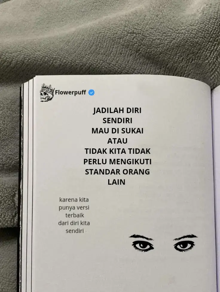 karena kita punya versi terbaik dari diri kita sendiri paham!! #foryou  #abcxyz  #4u  #katakata  #motivation 