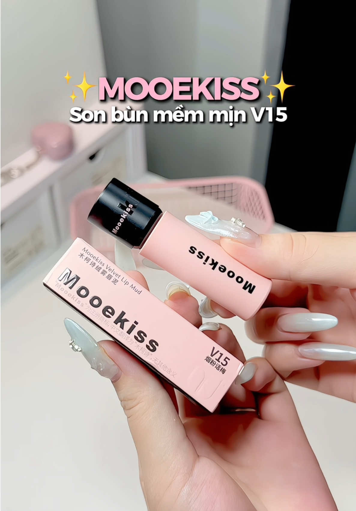 Ê nha cái màu này của mooekiss nó xinh mà nó dịu gì đâu ✨🤩🎀 #mooekiss #sonmooekiss #sonbun #sonbunmooekiss 