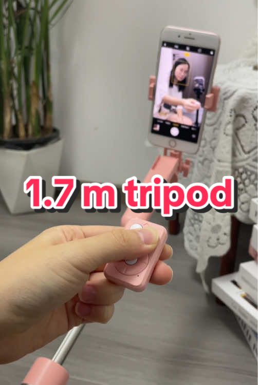 1.7m New Tripod for Smartphone Camera Tripods Stand with Bluetooth shutter Wireless Selfie Stick brackets with Phone Holder#Selfiestick #Tripodstand #Mobilephoneholder #Photographicartifact #Exploretheworld