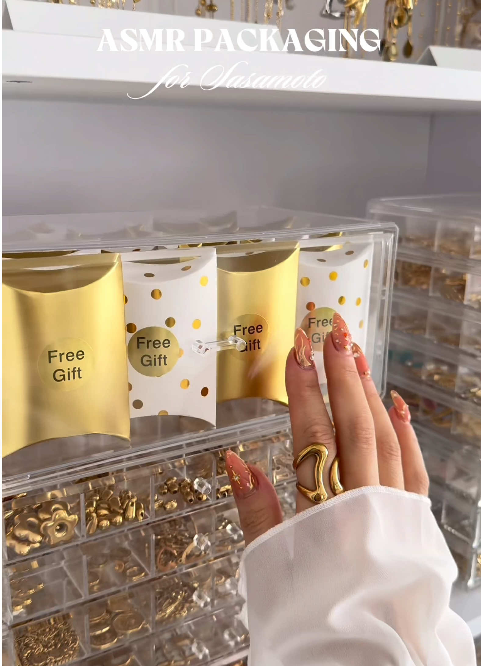 ASMR: Carefully packaging a jewellery order destined for Japan!🌹 Thank you, Sasamoto!❤️ #asmr #asmrpackaging #asmrjewelrypackaging #packwithme 