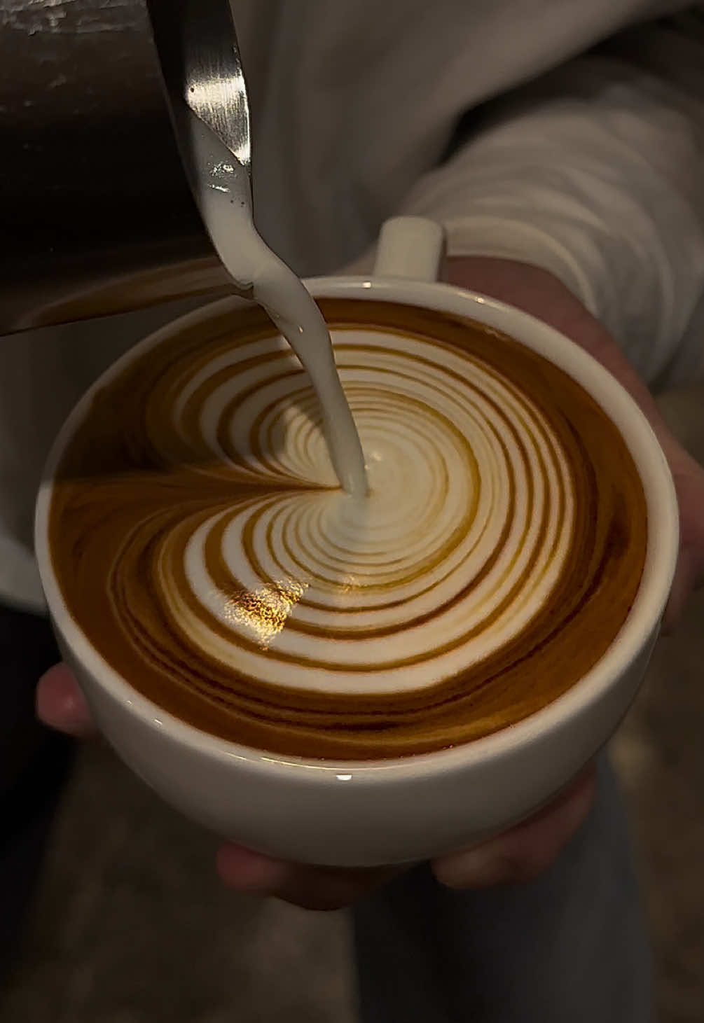 ⁡ ⁡ ⁡ ❤︎ ⁡ ⁡ ⁡ ⁡ #latte #barista #cafe #ラテアート #coffee