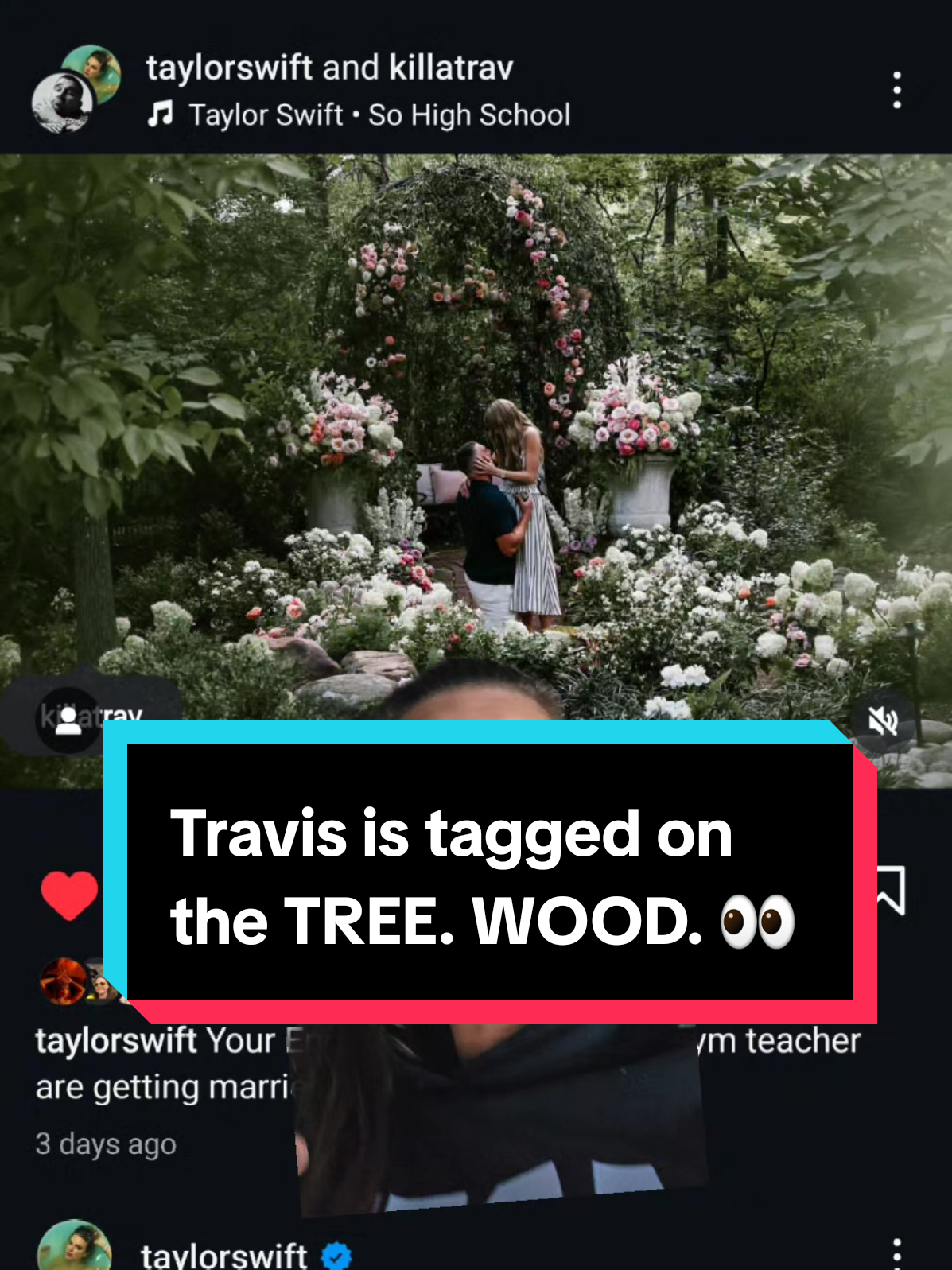 silly little thing I noticed. 🤭 #taylorswift #traviskelce #ts12 #swiftie #swifttok 