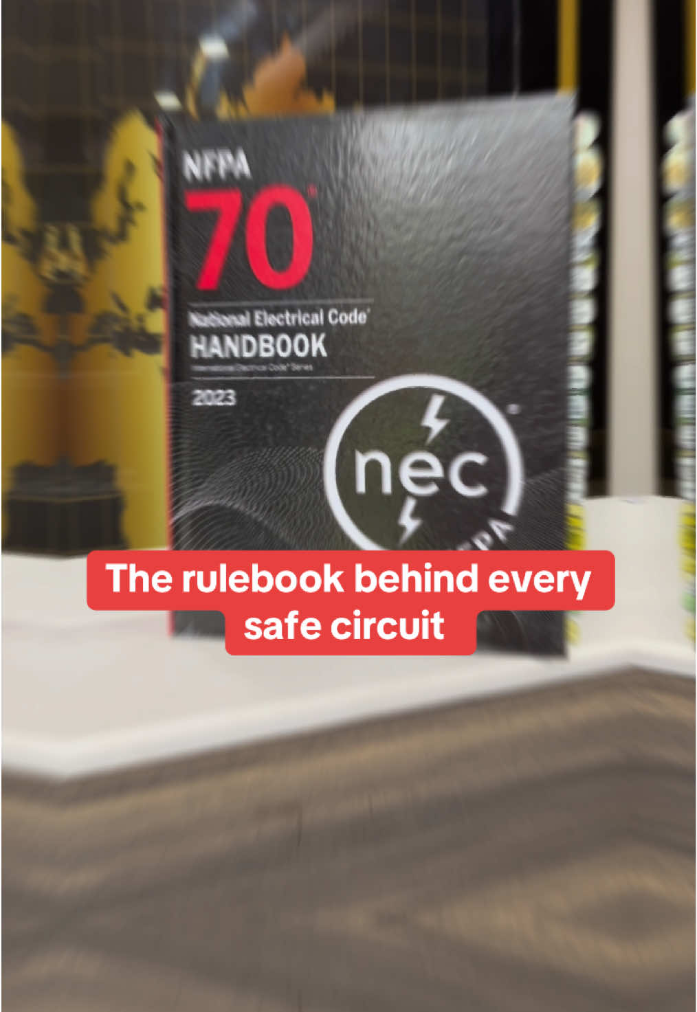 Master the language of electricity with NFPA 70.  #nfpa70 #electriciansoftiktok #nec #electricianstuff #electricianslife 